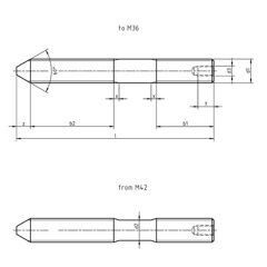 DIN 797 - Special Foundation Bolts