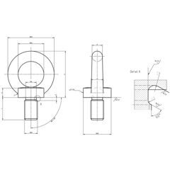 DIN 580 - Lifting Eye Bolts