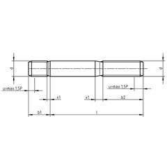 DIN 939 - Studs With Engagement Length 1,25xD