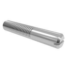 DIN 427 - Slotted Headless Screws with Flat Point