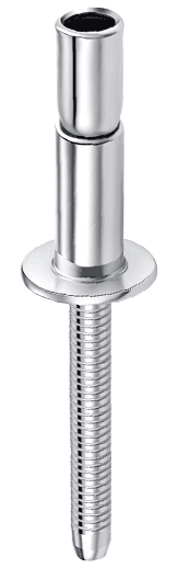 M-LOCK Domed Head with Grooved Mandrel