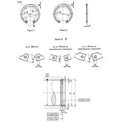 DIN 472 - Retaining Rings for Bores