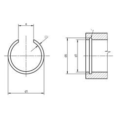 DIN 7993 B - Internal Snap Ring