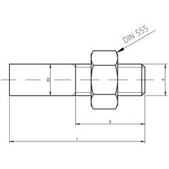 DIN 525 - Welding Studs