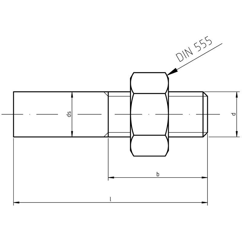 DIN 525 - Welding Studs