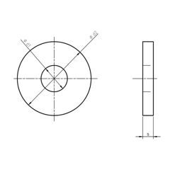 DIN 6340 - Washers for Clamping Devices