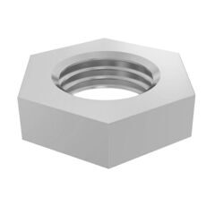 DIN 439 A - Hexagon Thin Nuts Unchamfered