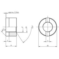 DIN 546 - Slotted Round Nut