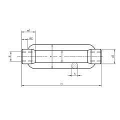 DIN 1480 - Turnbuckles, Forged