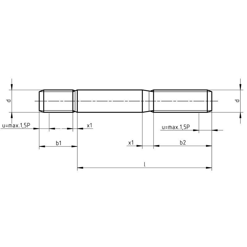 DIN 835 - Double End Studs