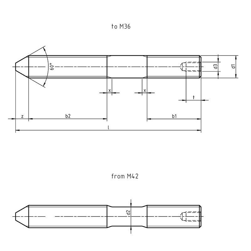 DIN 797 - Special Foundation Bolts