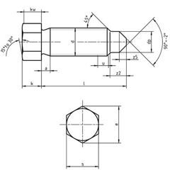 DIN 564 A - Hexagon Set Screws with Cone Point