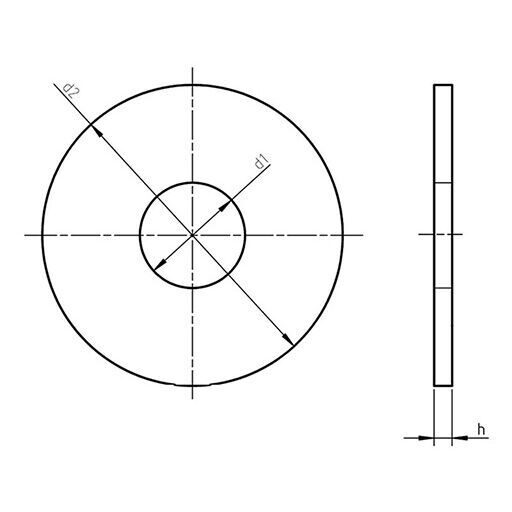 DIN 134 - Plain Washers - Large