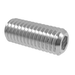 DIN 913 - Hexagon Socket Set Screws with Flat Point