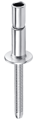 M-LOCK Domed Head with Grooved Mandrel